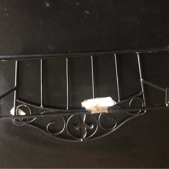 Black decorative hose basket-New - Picture 2 of 4